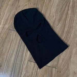 Black Knit Balaclava